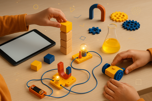 Cómo controlar el tiempo en pantalla con STEM físico